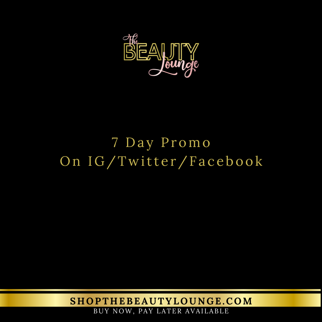7 Day Promo