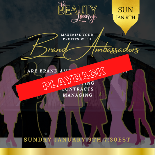 Brand Ambassador Zoom Playback